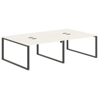 Стол 4-х местный EQWST 2716 Ясень Траун/Мокко 2726х1606х750 EDIS