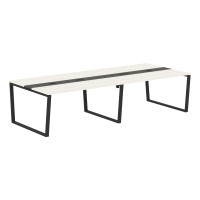 Конференц стол EVCT 3114 Ясень Траун/Мокко/Черный 3132х1346х750 EDIS