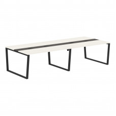 Конференц стол EVCT 3114 Ясень Траун/Мокко/Черный 3132х1346х750 EDIS