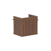 Стол для судей RJST 1080 Орех Даллас 1000х800х910 RATUM