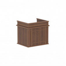 Стол для судей RJST 1080 Орех Даллас 1000х800х910 RATUM