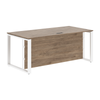 Стол руководителя EST 169H Кария Пальмира/Белый 1600х900х750 ENIO