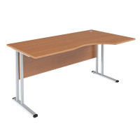Стол эргономичный СА-1M(R) Беларусь Ясень Шимо 1600х900х755 IMAGO-M