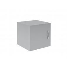 Антресоль узкая с глухой дверью SA-400.1(L) Серый 386х375х370 SIMPLE