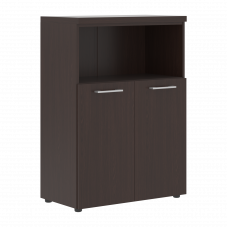 Шкаф с глухими малыми дверьми и топом TMC 85.3 венге-магия Z 856х450х1203 TORR-Z