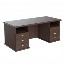 Стол руководителя двух тумбовый RSDT 188 Венге Магия 1800х800х750 RAUT