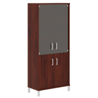 Шкаф комбинированный B 430.5 Бургунди 900х450х2054 BORN