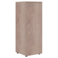 Шкаф колонка с глухой средней дверью и топом XMC 42.1 Дуб Сонома 432х432х1190 XTEN