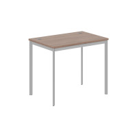 Стол письменный СП-1.1S Ясень Шимо/Алюминий 900х600х755. IMAGO-S