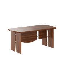 Стол руководителя B 102 Орех Даллас 1700х800х750 BORN