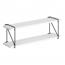 Полка с полкодержателями SH4-ROD Белый 660х166х214 COFFEE