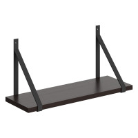 Полка с полкодержателями SH2-GINO Венге Магия 630х210х300 COFFEE