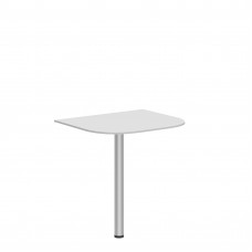 Приставка с опорой XR 706.1 Белый/Алюминий 700х600х750