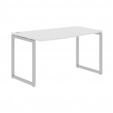 Стол эргономичный XQCT 149(L) Белый/Алюминий 1400х900х750