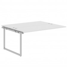 Стол промежуточный XIQWST 1614 Белый/Алюминий 1600х1406х750