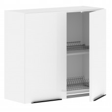 Шкаф с посудосушителем MHSU 8072.1P Белая эмаль/Белый 800х320х720 IBIZA