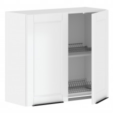 Шкаф с посудосушителем MHSU 8072.1C Белая эмаль/Белый 800х320х720 SICILIA