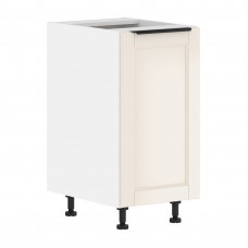 Шкаф напольный с полкой MOP 4082.1C Бежевая эмаль/Белый 400х560х820 SICILIA