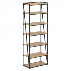 Стеллаж LMHC 80 Дуб Бофорд/Черный 800х430х2253 LOFTIS