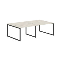 Стол 4-х местный XQWST 2414 Сосна Эдмонт/Антрацит 2406х1406х750 XTEN-Q