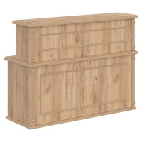 Стойка рецепция RMS 160 Дуб Бофорд 1600х600х1200 RAUT