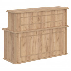 Стойка рецепция RMS 160 Дуб Бофорд 1600х600х1200 RAUT