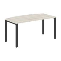 Стол руководителя XS6ET 169 Сосна Эдмонт/Антрацит 1600х867х750 XTEN-S60