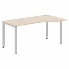 Стол эргономичный XS6CET 169(R) Бук Тиара/Серый 1600х900х750 XTEN-S60