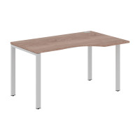 Стол эргономичный XS6CET 149(R) Дуб Сонома/Серый 1400х900х750 XTEN-S60