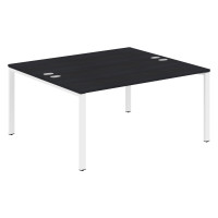 Стол 2-х местный XS6WST 1614 Дуб Юкон/Белый 1600х1400х750 XTEN-S60