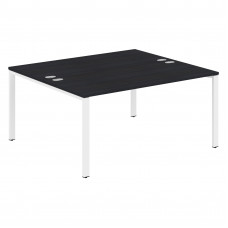 Стол 2-х местный XS6WST 1614 Дуб Юкон/Белый 1600х1400х750 XTEN-S60