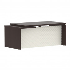 Стол руководителя TLCT 189(R) Венге Магия Z/Латте 1800х900х750 TORR LUX