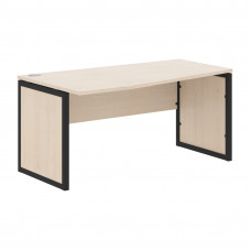 Стол эргономичный XQPCT 169(L) Бук Тиара/Антрацит 1600х900х750 XTEN-QP