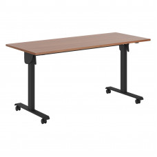 Стол складной CST 1565 Орех Французский/Черный 1550х650х750 IMAGO MOBILE LITE