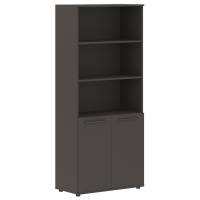 Шкаф высокий широкий EHCS 85.5 Мокко/Мокко/Мокко 852х430х1967 EDIS