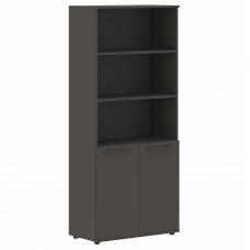 Шкаф высокий широкий EHCS 85.5 Мокко/Мокко/Мокко 852х430х1967 EDIS