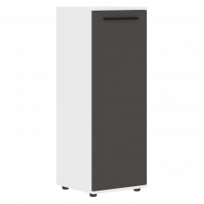 Шкаф средний узкий EMCS 42.1 Мокко/Черный/Белый 426х430х1199 EDIS