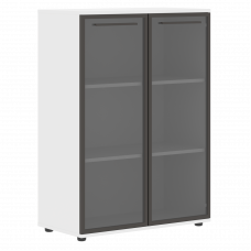 Шкаф средний широкий EMCS 85.7 Мокко/Белый 852х430х1199 EDIS