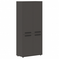 Шкаф высокий широкий EHCS 85.3 Мокко/Черный/Мокко 852х430х1967 EDIS