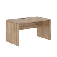 Стол прямой EDST 1380 Дуб Денвер светлый/Мокко 1360х800х750 EDIS