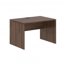 Стол прямой EDST 1180 Дуб Денвер тёмный/Черный 1160х800х750 EDIS