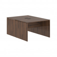 Стол двойной ED2ST 1180 Дуб Денвер тёмный/Черный 1160х1606х750 EDIS