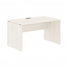 Стол прямой EDST 1380 Ясень Траун/Черный 1360х800х750 EDIS