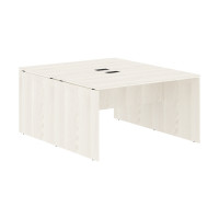 Стол двойной ED2ST 1380 Ясень Траун/Черный 1360х1606х750 EDIS