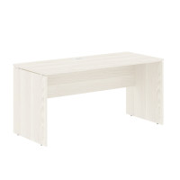 Стол прямой EDST 1567 Ясень Траун/Белый 1560х670х750 EDIS