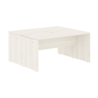 Стол двойной ED2ST 1567 Ясень Траун/Белый 1560х1346х750 EDIS