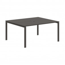 Стол 2-х местный EUWST 1513 Мокко/Мокко 1560х1346х750 EDIS
