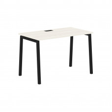 Стол прямой ELST 1167 Ясень Траун/Черный 1160х670х750 EDIS