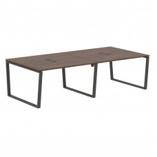 Стол 4-х местный EVWST 2713 Дуб Денвер тёмный/Мокко 2726х1346х750 EDIS