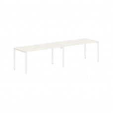 Стол 2-х местный EUWST 3180 Ясень Траун/Белый 3126х800х750 EDIS